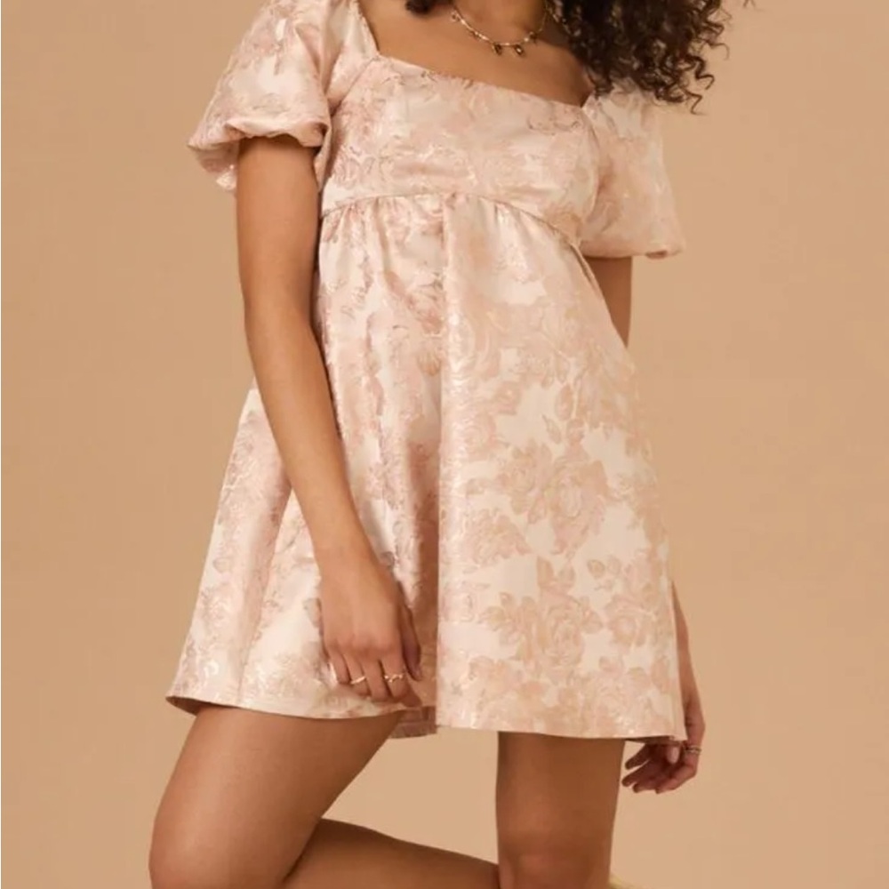 Altar'd State Blush Pink Dress